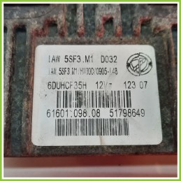 Centralina Motore Iniezione ECU MAGNETI MARELLI IAW5SF3.M1 FIAT GRANDE PUNTO 2Y 1.2 51798649 2005 2008