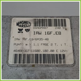 Centralina Motore Iniezione ECU MAGNETI MARELLI IAW16F.EB FIAT PUNTO 1a Serie 46480662 1993 1999