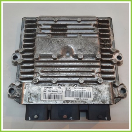 Centralina Motore Iniezione ECU SIEMENS 5WS40021I-T CITROEN C3 1a Serie 1.4 9648971880 2002 2005