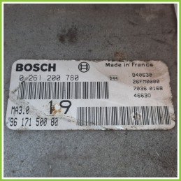 Centralina Motore Iniezione ECU BOSCH 0261200780 CITROEN AX 1.0 9617150080 1993 1999