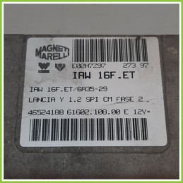 Centralina Motore Iniezione ECU MAGNETI MARELLI IAW16F.ET LANCIA Y 1.2 8V 46524188 1996 2000