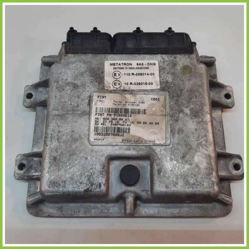 Centralina Motore Iniezione GAS METATRON 4100134 FIAT PANDA 2Q 1.2 51804614 2003 2010