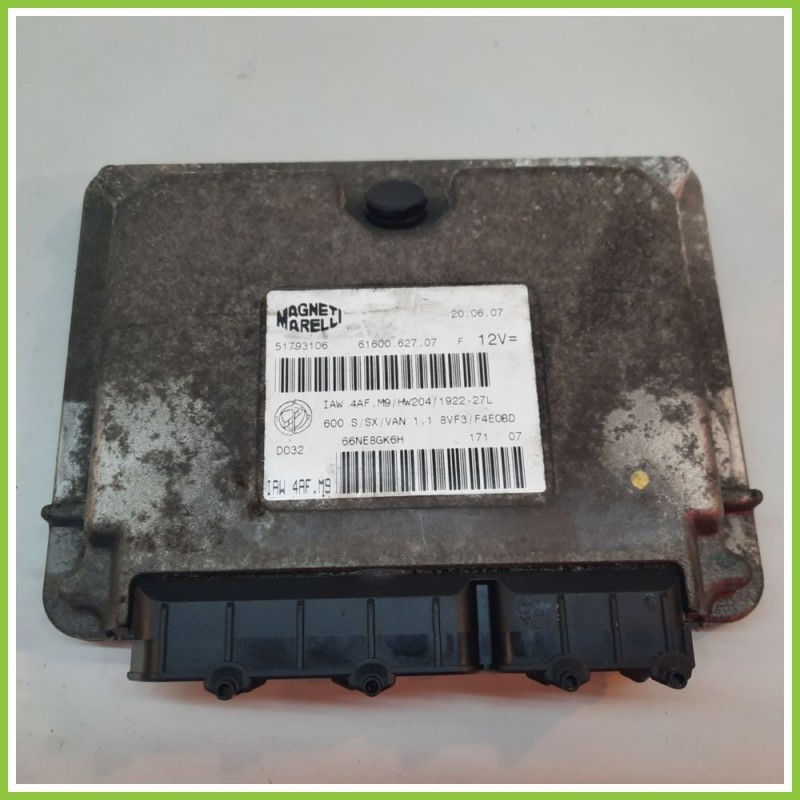 Centralina Motore Iniezione ECU MAGNETI MARELLI IAW4AF.M9 FIAT 600 1.1 51793106 2005 2011