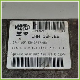Centralina Motore Iniezione ECU MAGNETI MARELLI IAW16F.EB LANCIA Y 1.1 4655150 1996 2000