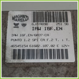 Centralina Motore Iniezione ECU MAGNETI MARELLI IAW16F.EN FIAT PUNTO 1a Serie 46545154 1993 1999
