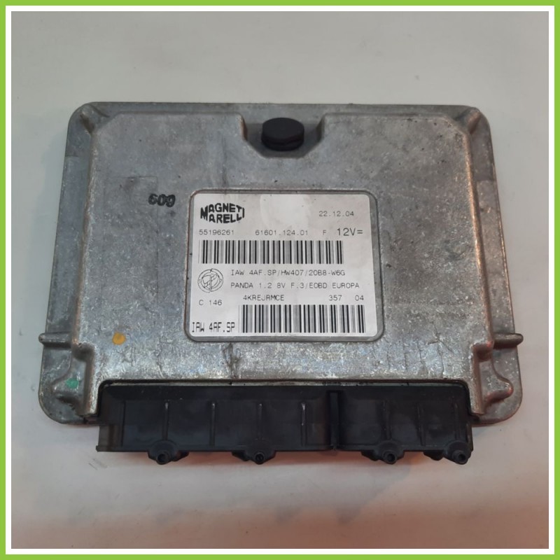 Centralina Motore Iniezione ECU MAGNETI MARELLI IAW4AF.SP FIAT PANDA 2Q 1.2 55196261 2003 2010