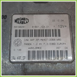 Centralina Motore Iniezione ECU MAGNETI MARELLI IAW4AF.SP FIAT PANDA 2Q 1.2 55196261 2003 2010