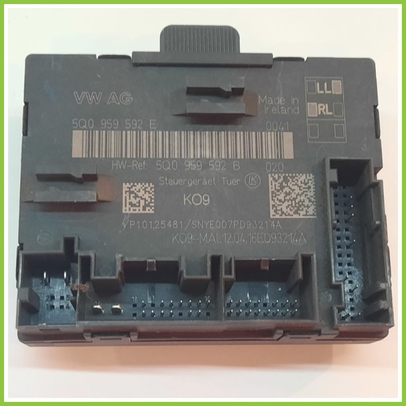 Centralina Porta VOLKSWAGEN LK VOLKSWAGEN GOLF 1.6 5Q0959592BZ00 2012 2017