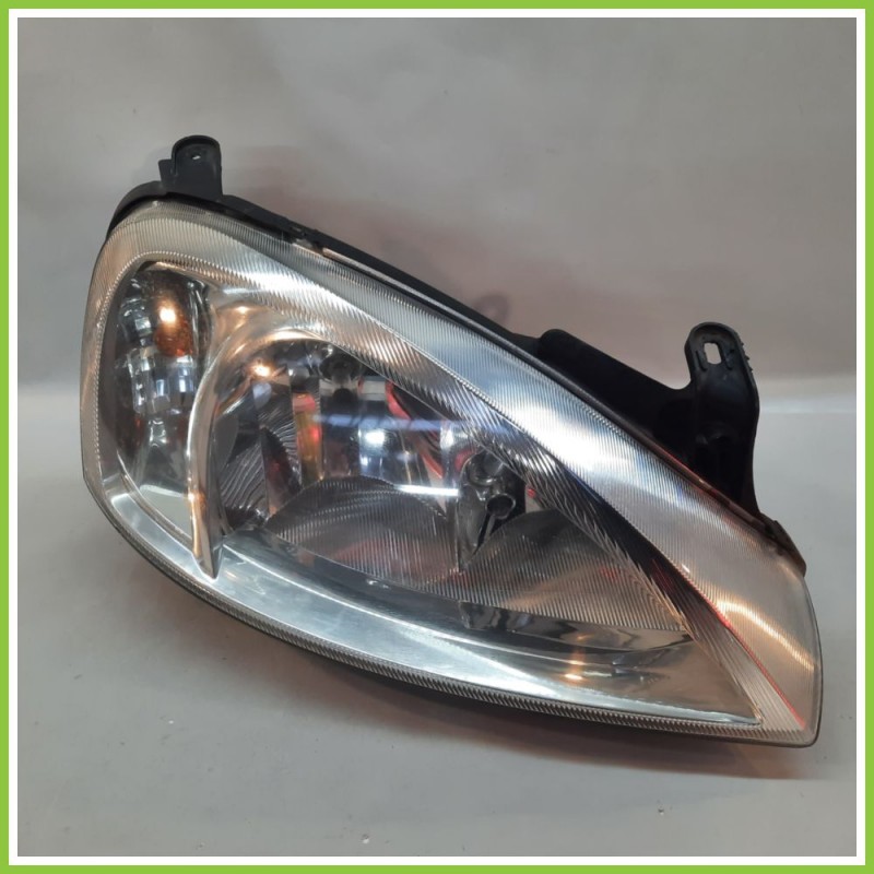 Faro Proiettore Anteriore Destro Compatibile Con Opel Corsa 1991-1993 E Piaggio Porter Dal 2000
