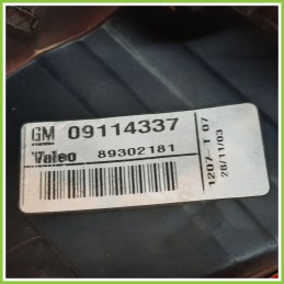 Fanale Fanalino Posteriore Destro DX VALEO 89302181 OPEL CORSA X01 9114337 Usato