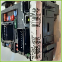 Body Computer Centralina Modulo BCM BSI SIEMENS T118470004K CITROEN C3 1a Serie 1.4 9643498780 2002 2005