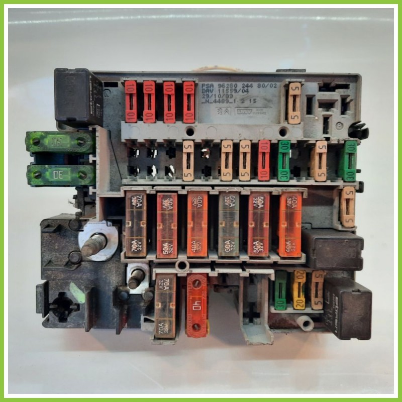 Body Computer Centralina Modulo BCM BSI DAV 11559/04 PEUGEOT 206 1.4 9628024480 1998 2009