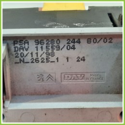 Body Computer Centralina Modulo BCM BSI DAV 111559/04 PEUGEOT 206 1.4 9628024480 1998 2009