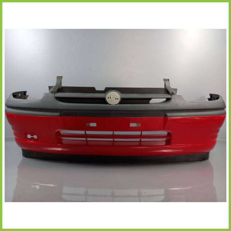 Paraurti Anteriore OPEL CORSA S93 Berlina ROSSO - Z547 1993 2000 Originale Usato