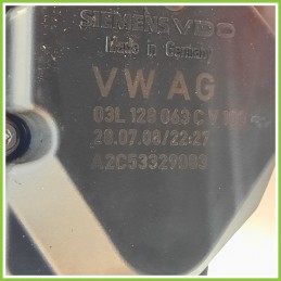 Corpo Farfallato Valvola Farfalla SIEMENS A2C53329083 AUDI A4 8K 2.0 TDI 03L128063AF 2007 2013