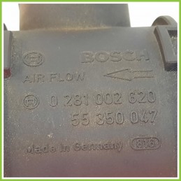 Debimetro Misuratore Massa Aria BOSCH 0281002620 OPEL MERIVA X03 1.3 55350047 2003 2010
