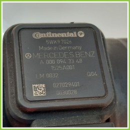 Debimetro Misuratore Massa Aria CONTINENTAL 5WK97026 MERCEDES-BENZ Classe A W/C169 CDI A0000953348 2004 2013