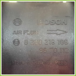 Debimetro Misuratore Massa Aria BOSCH 0280218103 VOLVO V70/XC70 2.5 TD 8670112 2000 2007