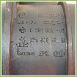 Debimetro Misuratore Massa Aria BOSCH 0281002461 SEAT LEON 1P 2.0 TDI 074906461B 2005 2013