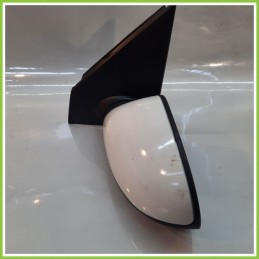 Specchio Specchietto Retrovisore Sinistro SX BIANCO LANCIA YPSILON TI 2008 2013 Originale Usato
