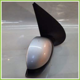 Specchio Specchietto Retrovisore Destro DX GRIGIO CHIARO PEUGEOT 206 1998 2009 MAGNETI MARELLI 018015 Originale Usato