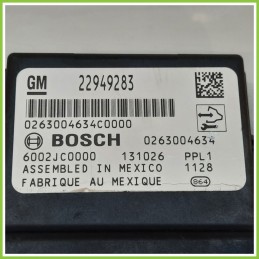 Centralina Chiusura Centralizzata BOSCH 0263004634 CHEVROLET (DAEWOO) TRAX 1.7 22949283 2013