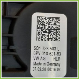 Pedale Pedaliera VOLKSWAGEN T-ROC 1.5 TSI 5Q1723503L 2017 2018