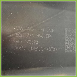 Pedale Pedaliera VOLKSWAGEN T-ROC 1.5 TSI 5Q1723143C 2017 2018 VOLKSWAGEN