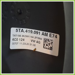 Volante Sterzo VOLKSWAGEN T-ROC 1.5 TSI 5TA419091AME74 2017 2018