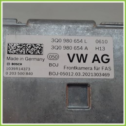 Telecamera Anteriore VOLKSWAGEN T-ROC 5 Porte 3Q0980654L 2017 2018 BOSCH 0203500840