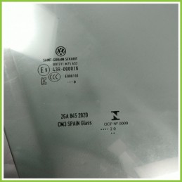 Cristallo Laterale Scendente Anteriore Destro DX VOLKSWAGEN T-ROC 5 Porte 2GA845202D 2017 2018 SAINT-GOBAIN