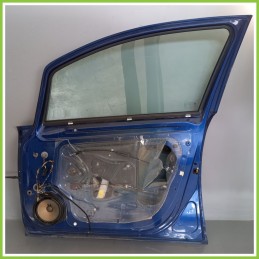 Porta Portiera Sportello Anteriore Destra DX OPEL CORSA S07 Berlina 2006 2011 BLU - 4CU 21B