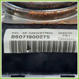 Airbag Guidatore Sinistro SX FIAT MULTIPLA 1F 1.6 16V 735428467 2004 2012 FIAT B6071900275