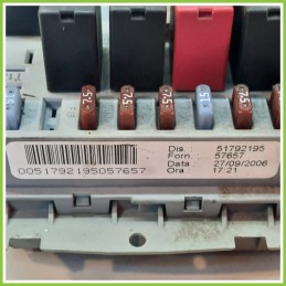 Body Computer Centralina Modulo BCM BSI LANCIA YPSILON TE 1.2 51792195 2006 2008