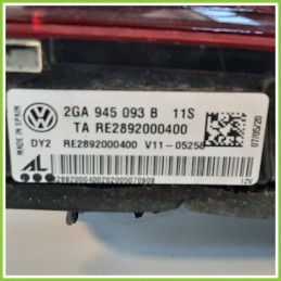 Fanale Fanalino Posteriore Sinistro SX AUTOMOTIVE LIGHTING RE2892000400 VOLKSWAGEN T-ROC 2GA945093B Usato