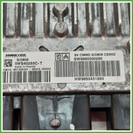 Centralina Motore Iniezione ECU SIEMENS 5WS40285C-T CITROEN C2 1.4 50kw 9653451880 2003 2010