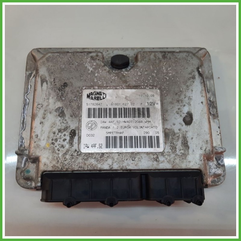 Centralina Motore Iniezione ECU MAGNETI MARELLI IAW4AF.S2 FIAT PANDA 2Q 1.2 44kw 51782647 2003 2010