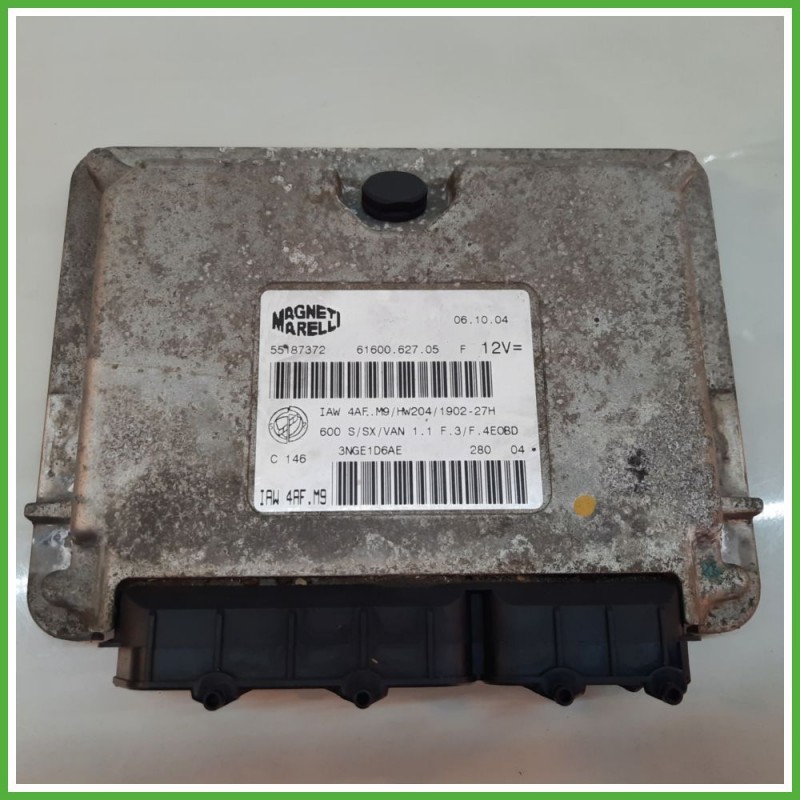 Centralina Motore Iniezione ECU MAGNETI MARELLI IAW4AF.M9 FIAT SEICENTO 1E 1.1 40kw 55187372 1998 2005