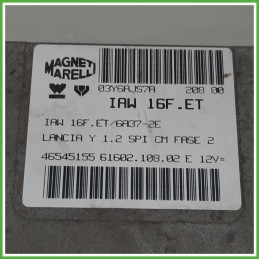 Centralina Motore Iniezione ECU MAGNETI MARELLI IAW16.ET LANCIA Y 1.2 44kw 46545455 1996 2000