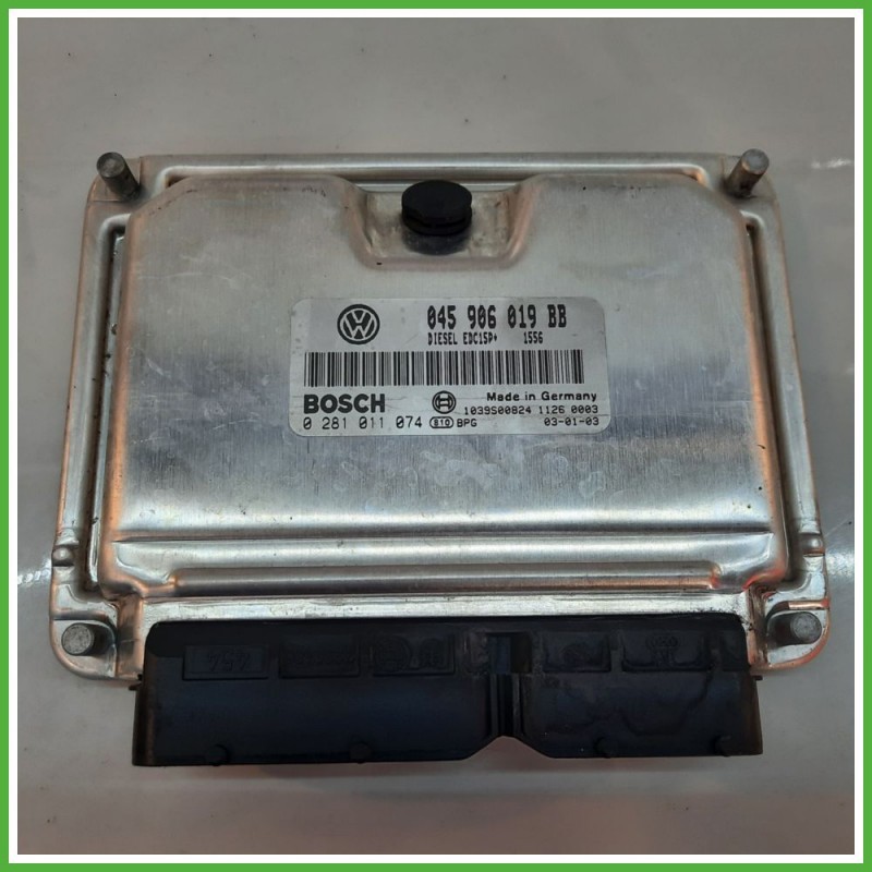 Centralina Motore Iniezione ECU BOSCH 0281011074 SEAT IBIZA 6L 1.4 TDI 55kw 045906019BB 2001 2009