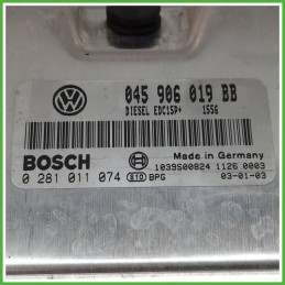 Centralina Motore Iniezione ECU BOSCH 0281011074 SEAT IBIZA 6L 1.4 TDI 55kw 045906019BB 2001 2009