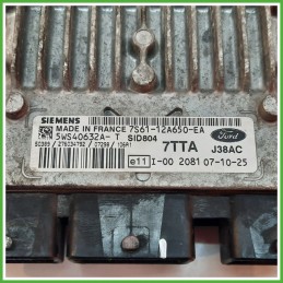 Centralina Motore Iniezione ECU SIEMENS 5WS40632A-T FORD FIESTA CBK 1.4 50kw 7S61-12A650-EA 2005 2008