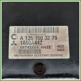 Centralina Motore Iniezione ECU MITSUBISHI E6T42484 MITSUBISHI COLT 7a Serie 1.3 16V 70kw 1860A442 2004 2009