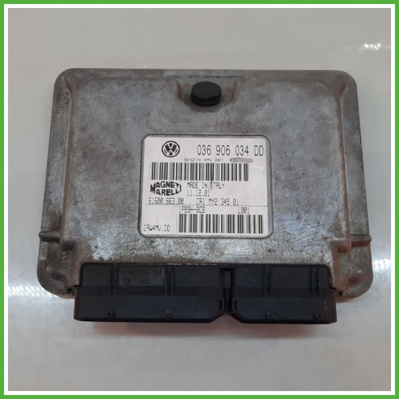 Centralina Motore Iniezione ECU MAGNETI MARELLI UAW4MV.DD VOLKSWAGEN POLO 9N 1.4 16V 55kw 036906034DD 2001 2005