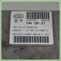 Centralina Motore Iniezione ECU MAGNETI MARELLI IAW16F.ET LANCIA Y 1.2 44kw 46531221 1996 2000