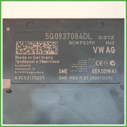 Centralina Gateway VALEO A3C02130205 VOLKSWAGEN T-ROC 1.5 TSI 5Q0937084CG 2017 2018