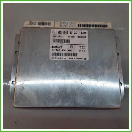 Centralina Controllo Elettronico Stabilita ESP+HBA BOSCH 0265109619 MERCEDES-BENZ Classe A W168 CDI 1685451321 2001 2004