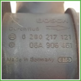 Debimetro Misuratore Massa Aria BOSCH 0280217121 VOLKSWAGEN POLO 9N 1.4 TDI 06A906461 2001 2005