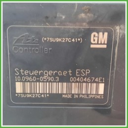 Centralina ABS Modulo Pompa ATE 10.0960-0590.3 10.0206-0287.4 OPEL ZAFIRA A05 Originale Usato
