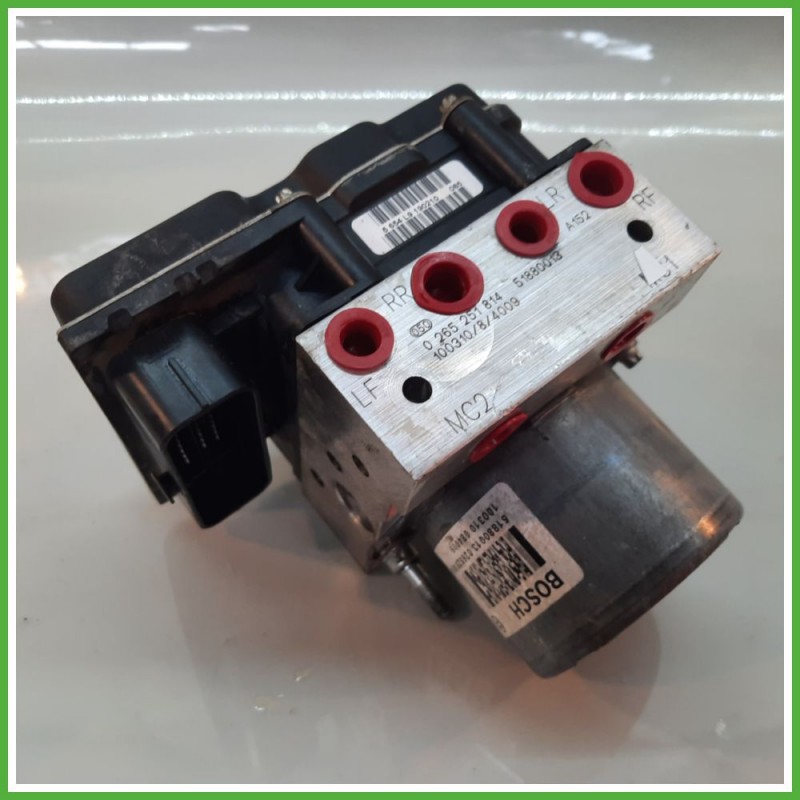Centralina ABS Modulo Pompa BOSCH 0265951709 0265251814 FIAT PUNTO EVO 3J Originale Usato